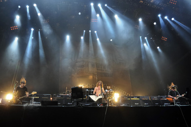 Justin Street, Joel O'Keeffe, David Roads (Airbourne)