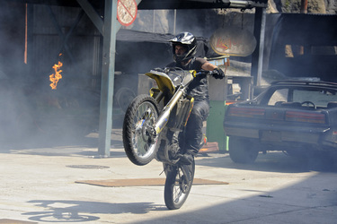 Die Stuntshow im Vulkan