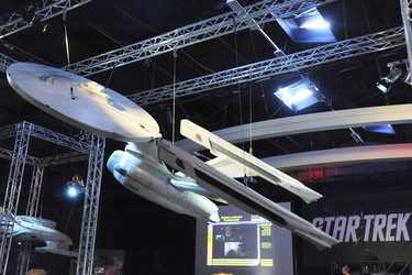 Star Trek Ausstellung in der Caligarihalle - Raumschiff Enterprise NCC-1701