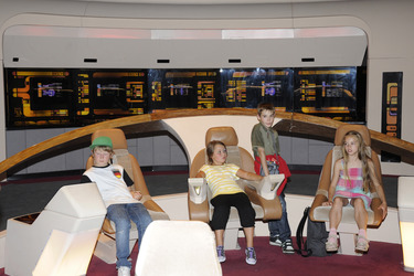 Star Trek Ausstellung in der Caligarihalle -  Brücke der Enterprise NCC-1701-D