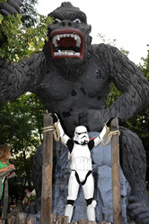 Star Wars Stormtrooper und King Kong
