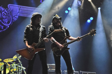 Philip 'Wizzo' Campbell , Ian 'Lemmy' Kilmister (Motörhead)