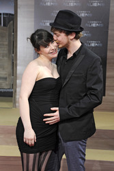 Tino Mewes mit Gattin Jamila Saab