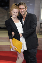 Peer Kusmagk und Freundin Isabella Recke