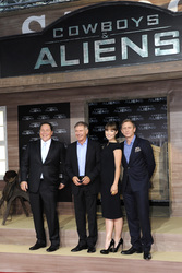 John Favreau, Harrison Ford, Olivia Wilde, Daniel Craig