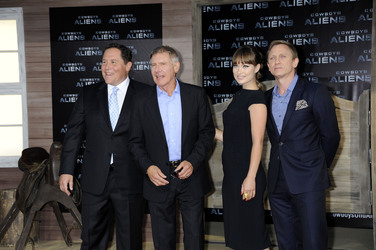 John Favreau, Harrison Ford, Olivia Wilde, Daniel Craig