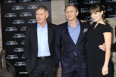 Harrison Ford, Daniel Craig, Olivia Wilde