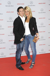 Arnel Taci mit Freundin Verena