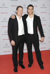 Marco Kreuzpaintner mit Ehemann Gilardi