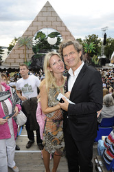 Florian Langenscheidt mit Lebensgefährtin Miriam Friedrich