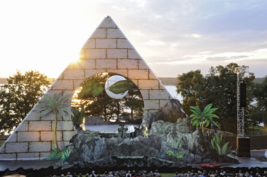 'Die Zauberflöte' auf der Wannseebühne