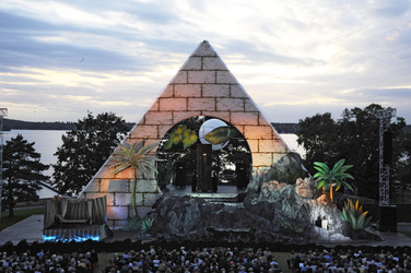 'Die Zauberflöte' auf der Wannseebühne