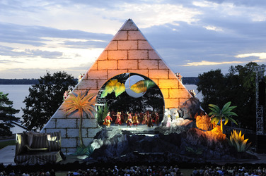 'Die Zauberflöte' auf der Wannseebühne