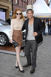 Peer Kusmagk mit Freundin Isabella Recke