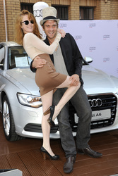 Peer Kusmagk mit Freundin Isabella Recke