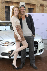 Peer Kusmagk mit Freundin Isabella Recke