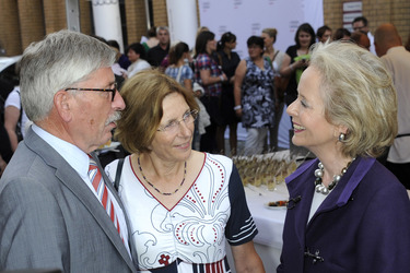 Thilo Sarrazin mit Ehefrau Ursula, Isa von Hardenberg
