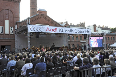 Berliner Symphoniker und Konzertbesucher