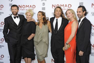 Hugh Jackman, Deborra-Lee Furness, Donna Karan, Russell James, Ute Hartjen, Benjamin Jäger
