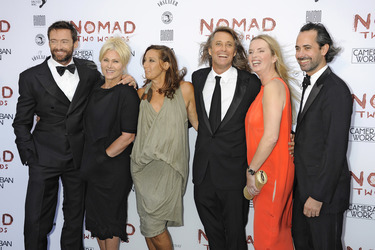 Hugh Jackman, Deborra-Lee Furness, Donna Karan, Russell James, Ute Hartjen, Benjamin Jäger