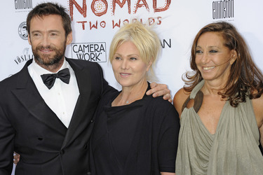 Deborra-Lee Furness, Hugh Jackman, Donna Karan
