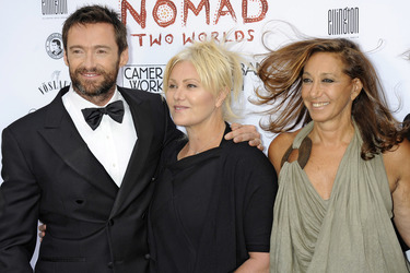 Deborra-Lee Furness, Hugh Jackman, Donna Karan