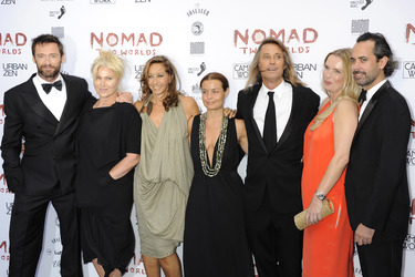 Hugh Jackman, Deborra-Lee Furness, Donna Karan, Ali Franco, Russell James, Ute Hartjen, Benjamin Jäger