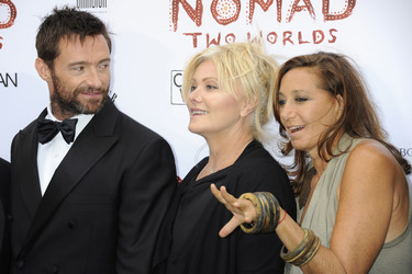 Deborra-Lee Furness, Hugh Jackman, Donna Karan