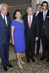 Hans-Reiner Schröder, Horst Köhler mit Gattin Eva Luise