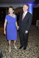 Horst Köhler mit Gattin Eva Luise