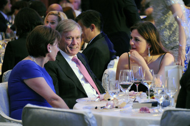 Horst Köhler mit Gattin Eva Luise, Marina Gedeck