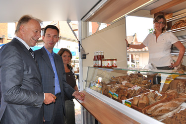 Jürgen Trittin, Uwe Sternbeck mit Gattin Anja