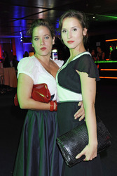 Muriel Baumeister und Schwester Peri Baumeister