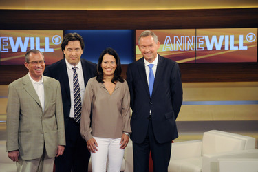 Thomas Baumann, Frank Beckmann, Anne Will, Lutz Marmor