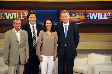 Thomas Baumann, Frank Beckmann, Anne Will, Lutz Marmor