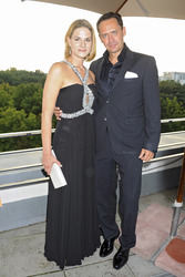 Susann Uplegger mit Mike Hinkel