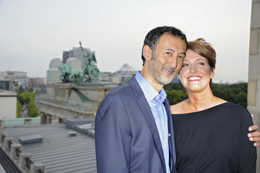 Ercan Durmaz mit Melanie Schilling