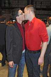 Klaus Lederer mit Ehemann Oskar