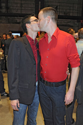 Klaus Lederer mit Ehemann Oskar