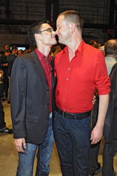 Klaus Lederer mit Ehemann Oskar