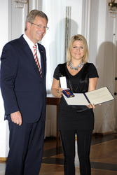 Christian Wulff, Jeanette Biedermann