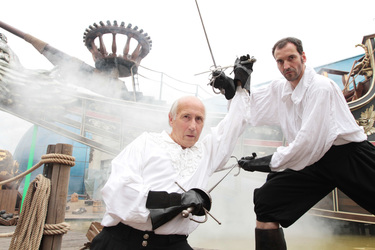 'Die drei Musketiere' Attraktion im Filmpark Babelsberg