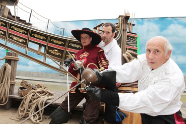 'Die drei Musketiere' Attraktion im Filmpark Babelsberg