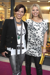 Anne-Sophie Briest mit Geschäftspartnerin Antje Michaelis