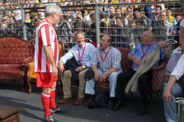 Kevin Keegan, Bernd Wehmeyer, Charly Dörfel, Uwe Seeler