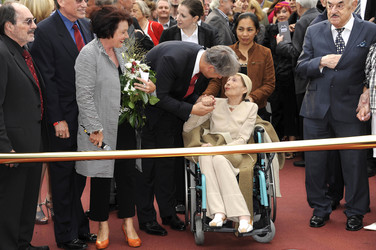 Klaus Wowereit, Luise Rainer