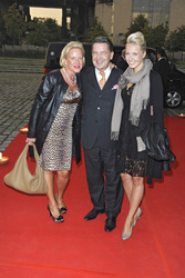 Jörg Woltmann mit Ehefrau Kerstin und Tochter Sandra-Sophie