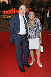 Artur Brauner mit Ehefrau Maria