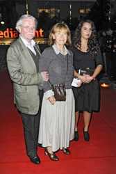 Nikolaus Haenel, Jutta Hoffmann mit Enkelin Julietta