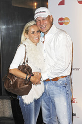 Axel Schulz mit Ehefrau Patricia